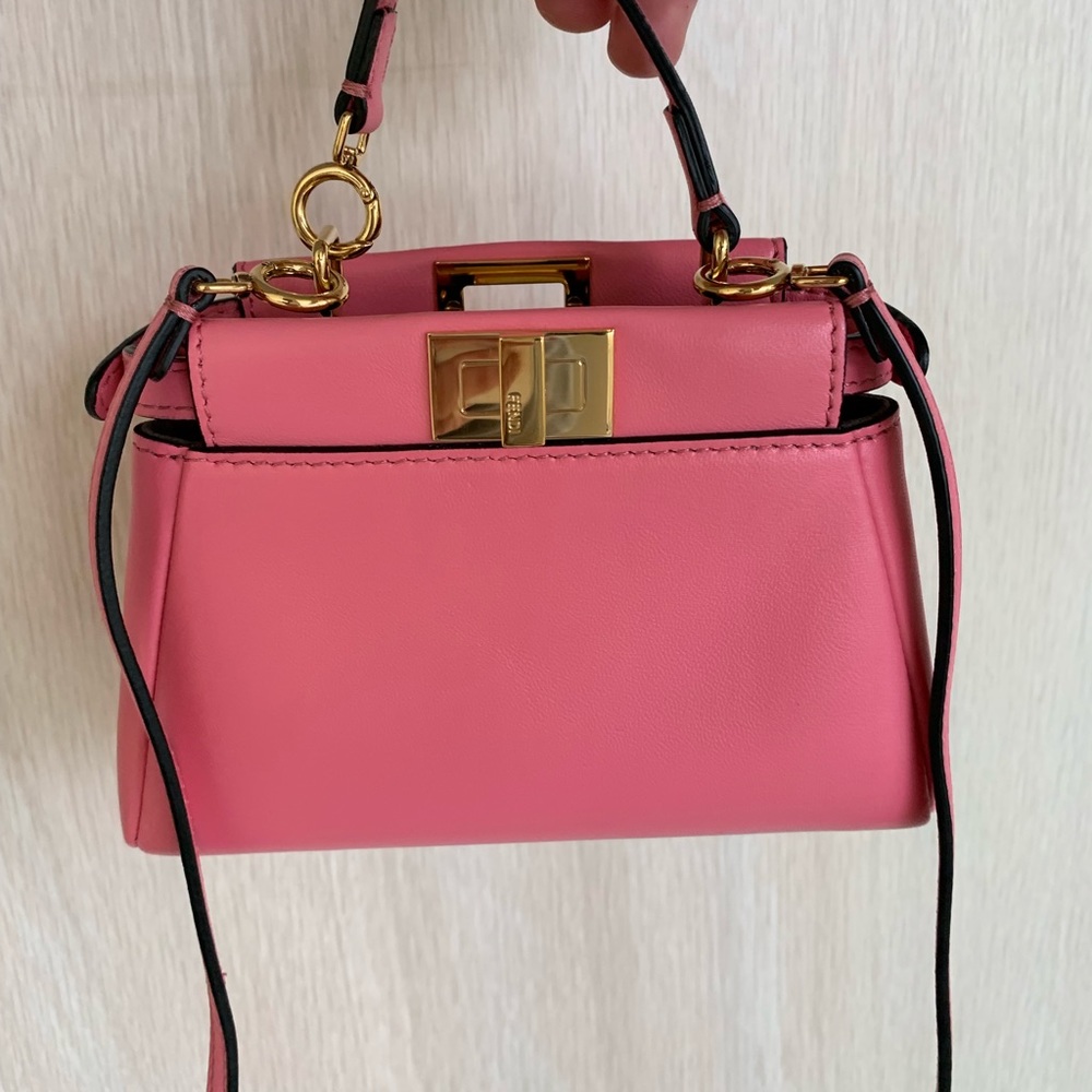 Fendi Micro Peekaboo Pink